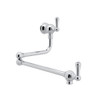 Wall Mounted Pot Filler in Polished Chrome