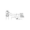 Moen 154290 Roman Tub Spout Kit in Chrome