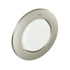 Round Escutcheon Ring in Brushed Nickel