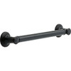 Traditional Decorative ADA Grab Bar - 18in in Venetian Bronze