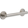 Contemporary Decorative ADA Grab Bar - 12in in Brilliance Stainless
