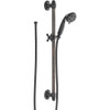 H2Okinetic 3-Setting Slide Bar Hand Shower in Venetian Bronze