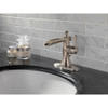 Delta 598LF-SSMPU Single Handle Lavatory Faucet with Channel Spout - Metal Pop-Up in Brilliance Stainless