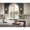 Single Handle Pull Down Kitchen Faucet in Venetian Bronze