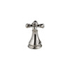 Two Cross Bath Roman Tub Handle Kit in Brilliance Polished Nickel