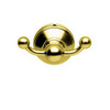 Rohl U.6622IB Double Hook Robe Hook in English Gold