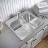 Laundry Sink in Brushed Satin Laundry Sink in Brushed Satin