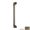 18in Decorative Grab Bar in English Bronze 18in Decorative Grab Bar in English Bronze