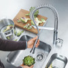 Grohe 32951000 K7 Kitchen Faucet with Dual spray in Chrome