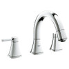 Grohe 25154000 Grandera 3-Hole Roman Tub Filler in Chrome Grohe 25154000 Grandera 3-Hole Roman Tub Filler in Chrome