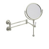 Wall Mounted Mirror in Polished Nickel