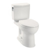 1 GPF Two Piece Elongated Toilet with SanaGloss Ceramic Glaze - Seat Not Included in Colonial White 1 GPF Two Piece Elongated Toilet with SanaGloss Ceramic Glaze - Seat Not Included in Colonial White