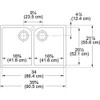 Drop In Fireclay Kitchen Sink in Biscuit Drop In Fireclay Kitchen Sink in Biscuit