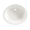 15-1/16-12-1/16 Undermount Sink with Glazed Underside in White 15-1/16-12-1/16 Undermount Sink with Glazed Underside in White