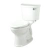 Two-Piece 1.6 GPF Elongated Toilet and 12-in Rough-In and Right Hand Trip Lever in White