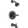 Pressure Balanced Single Function Bath and Shower Trim Less Rough-in in Venetian Bronze