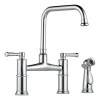 Brizo 62525LF-PC Deck Mounted Kitchen Faucet in Polished Chrome Brizo 62525LF-PC Deck Mounted Kitchen Faucet in Polished Chrome