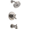 Delta T17459-SS Trinsic Dual Function Pressure Balanced Bath and Shower Trim with Internal Volumn Control Less Rough-in in Brilliance Stainless