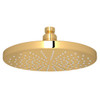 Rohl 1075/8IB 8-in Rain Showerhead, Italian Brass