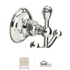 Rohl A1481CPN Double Hook Robe Hook in Polished Nickel