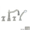 Roman Tub Faucet in Satin Nickel