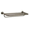 24in Towel Rack in Tuscan Brass 24in Towel Rack in Tuscan Brass