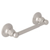 Rohl ROT18STN Wall Mount Single Spring-Loaded Toilet Paper Holder, Satin Nickel