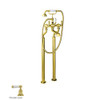 Rohl U.3520L/1-IB Floor Mount Tub Filler Faucet in English Gold