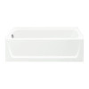 60-in L x 30-in W Rectangular Skirted Bathtub with Left-Hand Drain in White 60-in L x 30-in W Rectangular Skirted Bathtub with Left-Hand Drain in White