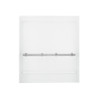63-5/16-in x 65-1/4-in Shower Back Wall in White 63-5/16-in x 65-1/4-in Shower Back Wall in White