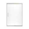 Frameless Sliding Shower Door 70.0625-in H x 44.625-47.625-in W with Frosted Glass in Brushed Nickel Frameless Sliding Shower Door 70.0625-in H x 44.625-47.625-in W with Frosted Glass in Brushed Nickel
