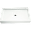 Sterling 72121100-LNR-0 Shower Base 34-in L x 48-in W with Center Drain in White Sterling 72121100-LNR-0 Shower Base 34-in L x 48-in W with Center Drain in White