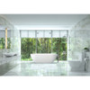 Transolid T4200-PC Free Standing Tub Filler With Hand Shower, Polished Chrome