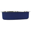 33-in x 22-in x 9-in 16 Gauge Offset Super Single Bowl, Undermount Stainless Steel Kitchen Sink