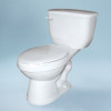 Madison Round Front 2-piece Toilet, White