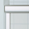 48-in Clear Glass Shower Kit with Wall Surround, Base, Door, in Seashore/White/Silver