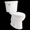 Retrospect Right Height Elongated 1.28 Gpf 2-Piece Toilet, in White