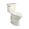 Right Height Elongated 2-Piece Toilet 10 Inch Rough-In 1.6 Gpf, in Linen