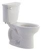 Right Height Elongated 10 Inch Rough-In 1.28 Gpf 2-Piece Toilet, in Linen