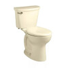 Compact Right Height Elongated 1.6 Gpf 2-Piece Toilet, in Bone