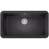 19-in x 33-in Granite 10-in Deep Kitchen Sink, in Anthracite 19-in x 33-in Granite 10-in Deep Kitchen Sink, in Anthracite
