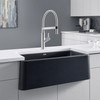 19-in x 33-in Granite 10-in Deep Kitchen Sink, in Anthracite 19-in x 33-in Granite 10-in Deep Kitchen Sink, in Anthracite