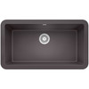 19-in x 33-in Granite 10-in Deep Kitchen Sink, in Cinder 19-in x 33-in Granite 10-in Deep Kitchen Sink, in Cinder
