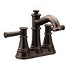 Moen 6401ORB Oil Rubbed Bronze Two-Handle Bathroom Faucet