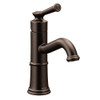 Moen 6402ORB Oil Rubbed Bronze One-Handle Bathroom Faucet