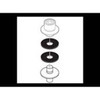 Spray for Bidets Replacement Part in Brushed Nickel