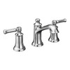 Chrome Two-Handle Bathroom Faucet