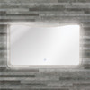 Transolid TLMM4728 47.24 X 1.18 X 27.56 LED-Backlit Contemporary Mirror with Touch Sensor