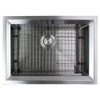 26-in x 18.5-in x 11-in 14 Gauge Single Bowl, Undermount Stainless Steel Kitchen Sink with SinkPocket™