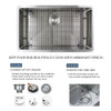 16 Gauge Super Single Undermount Stainless Steel Sink Bowl 32" X 19" X 10"